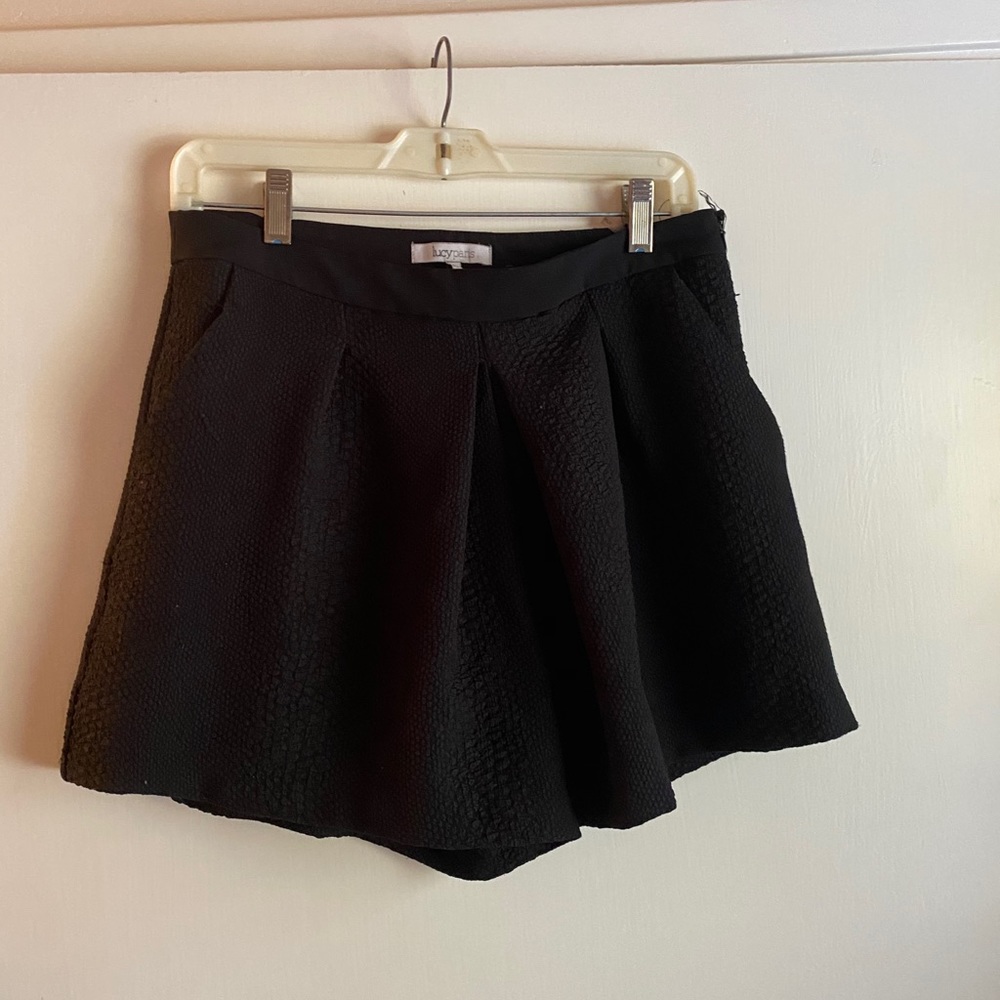 Snakeskin shorts